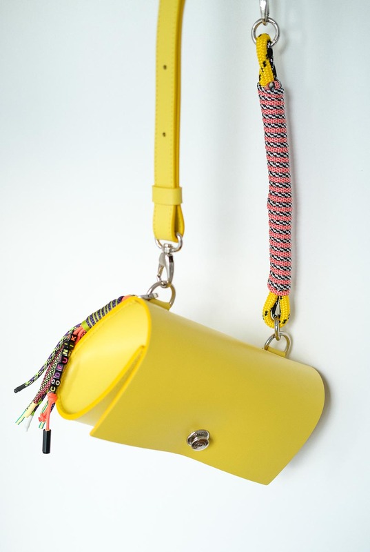 Bag CODE:UNIK LB SUMMER 365 "Yellow" with wide strap and paracord handle