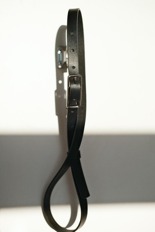 Belts 1.5 cm wide black