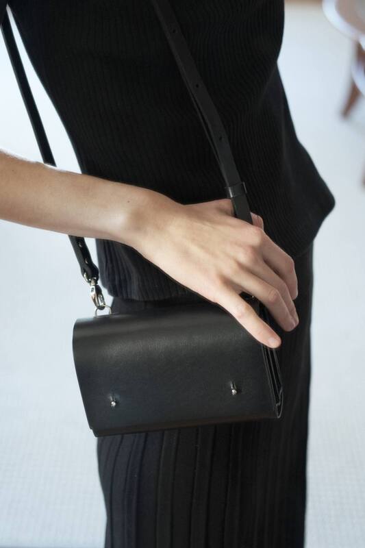 Bag CODE: UNIK Mini "Black" with narrow straps
