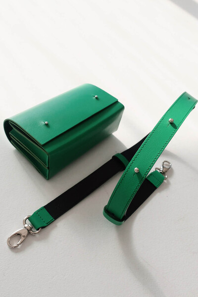 Bag CODE: UNIK Mini "Green" with one shoulder strap